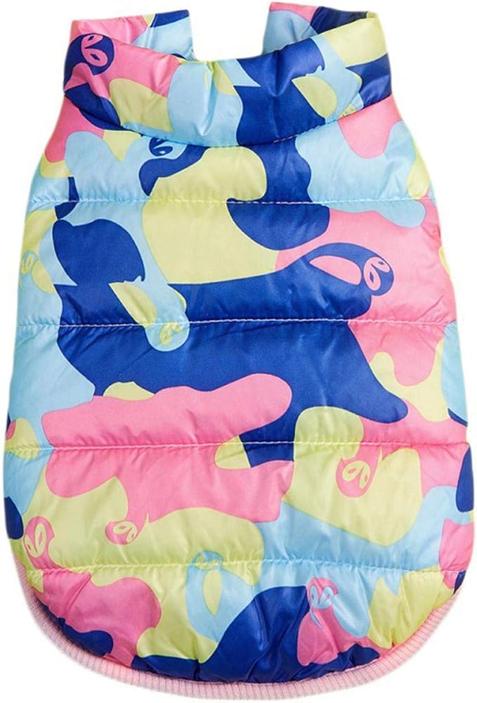 Hundebekleidung Camouflage Weste Winter Yorkshirts Mantel Dicke Jacke