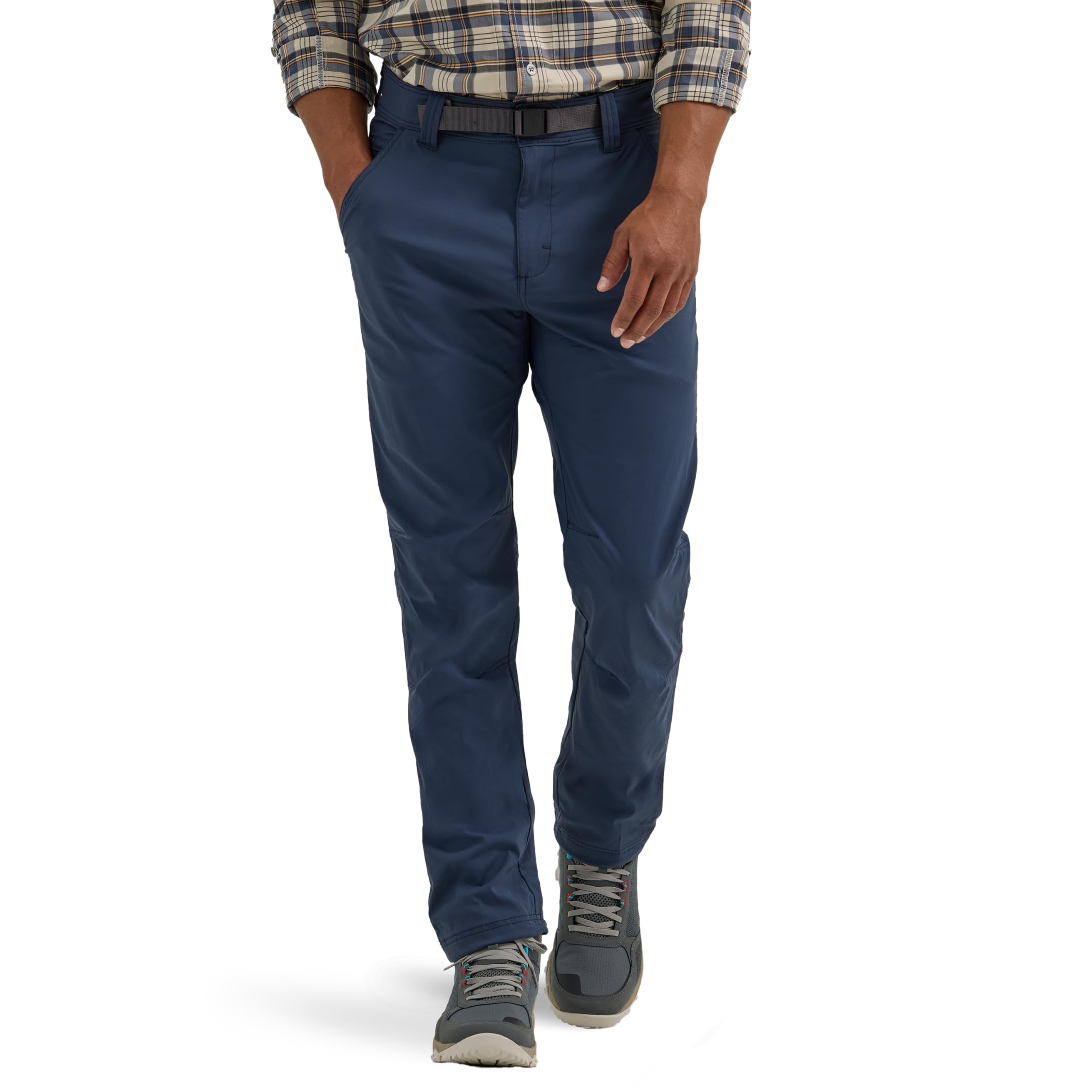 ATG by Wrangler Mens Convertible Trail Jogger Hiking Pants, Blue Nights, 32W X 34L US Image