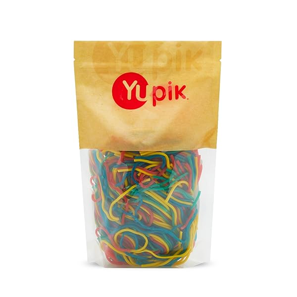 YUPIK LICORICE LACES, 2.2 LB (35.2 OZ), MULTICOLORED,...