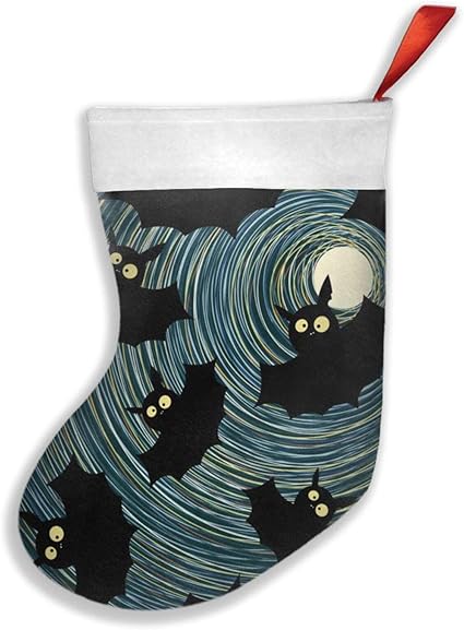 Fledermäuse Tröster Weihnachtsstrumpf Geschenk Tasche Socken