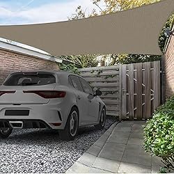 AsterOutdoor Sun Shade Sail Rectangle 12' x 16' UV