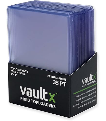 Amazon.com: Vault X Black Exact Fit Card Sleeves (100 Pack) Perfect Inner  Sleeve with Black Backs for Competitive Tournament Play, for Trading Cards  : Toys & Games