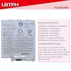 94Wh FZ-VZSU88U Tablet Replacement Battery For
