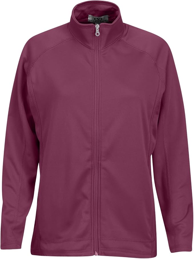 vantage mens brushed back micro fleece full zip jacket