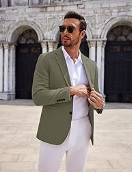 COOFANDY Mens Suit Blazer Classic Fit Casual