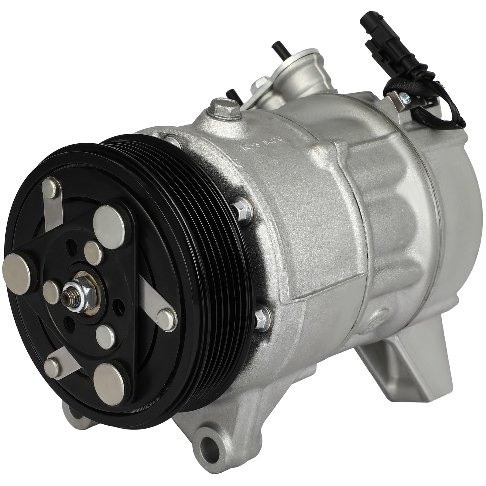 Photo 1 of **MAJOR DAMAGED/check clerk comments**
SCITOO Air Conditioner AC Compressor with Clutch Fit For Buick For Enclave 2013-2019,For Chevy For Traverse 2013-2019,For GMC For Acadia 2013-2017