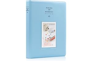 128 Pockets Photo Album for Polaroid Pictures, Compatible with Fujifilm Instax Mini EVO LiPlay 12 11 26 25 9 8+ 8 7S Instant 