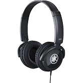 Yamaha HPH-100 Headphones, Quality Sound and deep bass, Over the Ear, Wired Musicians Headphones, in Black