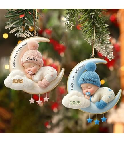 Amazon.com: Baby Inside Crib 3D Effect Baby's First Christmas Amazon.com: Baby Inside Crib 3D Effect Baby's First Christmas