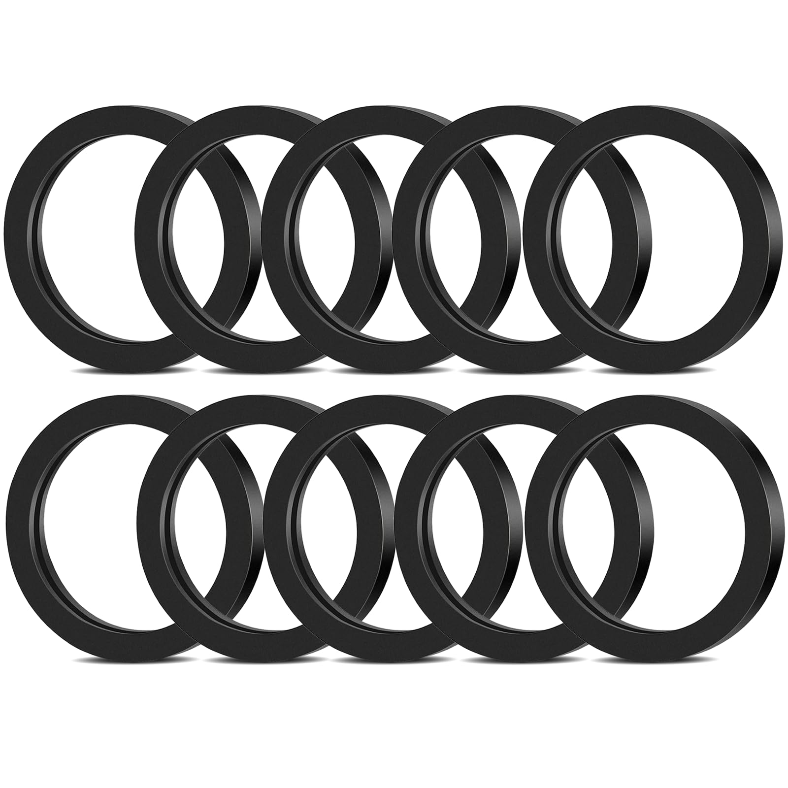 Photo 1 of Oraivy Gas Can Spout Gaskets Seals Replacement, 10Pcs Rubber Fuel Can Spout Sealing Rings for Most Gas Can Spouts