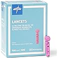 Medline General Purpose Lancet, Can be Used with Most Universal Lancing Devices, 30G, Box of 100