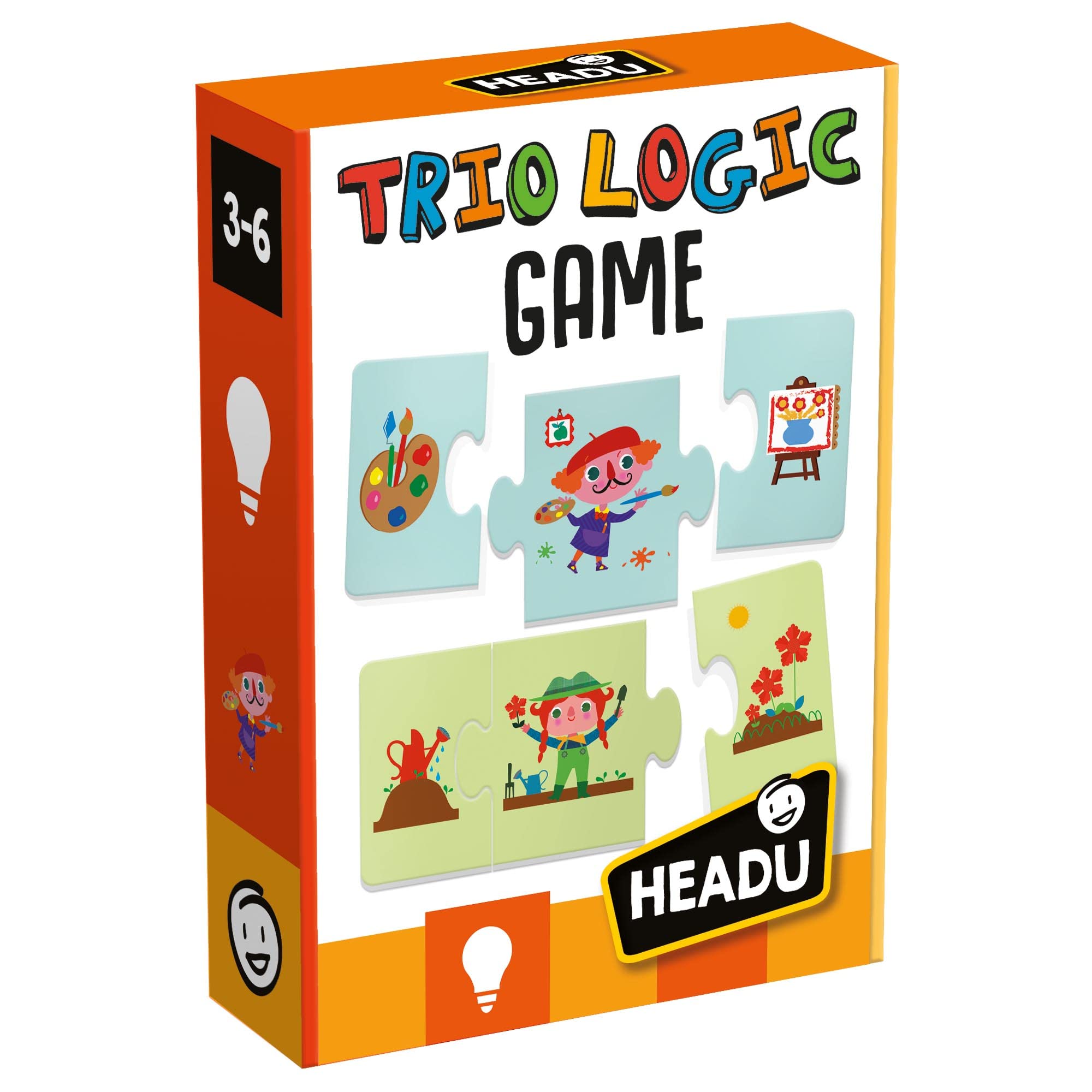 HEADU | Trio Logic Game - match professions with the correct tools | Educational Games & Puzzles | Ages 3-6 years