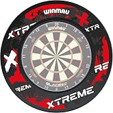 WINMAU Dartboard Surround Ring Xtreme, Outshot, MvG, Wall Protector- Durable Backboard for Dart Boards- Darts Accessory for Starters &amp; Advanced Players- Multiple Colors