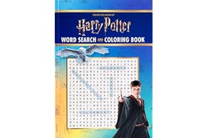 Harry Potter Word Search and Coloring Book