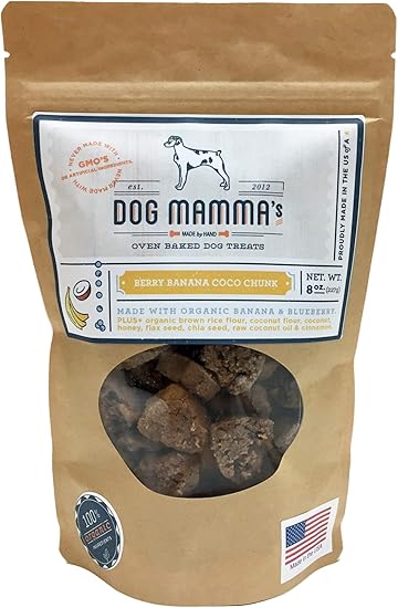 coconut flour blueberry dog treats