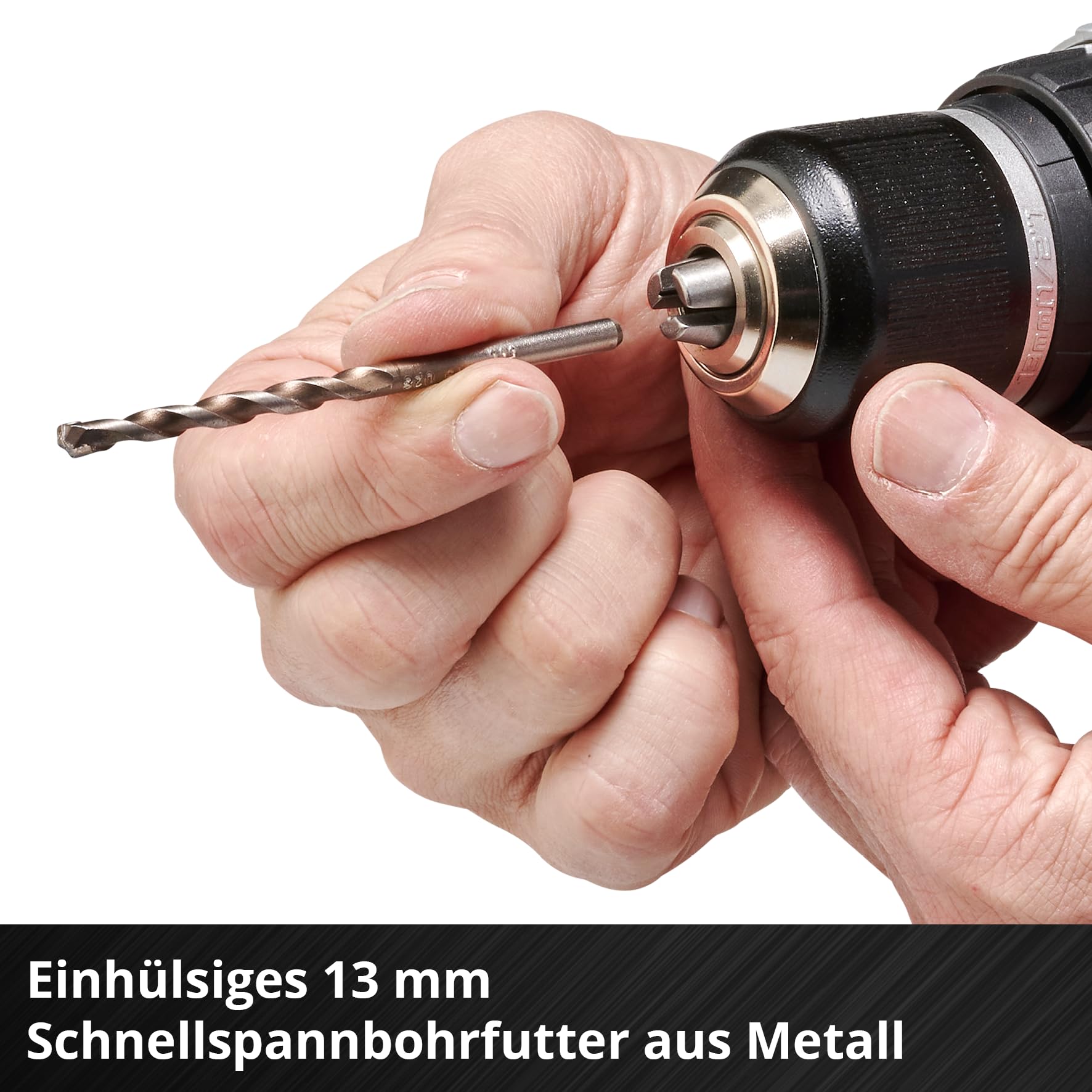 Einhell Professional Akku-Bohrschrauber TP-CD 18/60 Li BL - Solo Power X-Change (Li-Ion, 18 V, bürstenloser Motor, 13mm-Metallbohrfutter, 2-Gang-Getriebe, ohne Akku und Ladegerät) 8