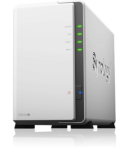 Servidor NAS DiskStation 2 Baias, Synology, DS218Play, sem discos