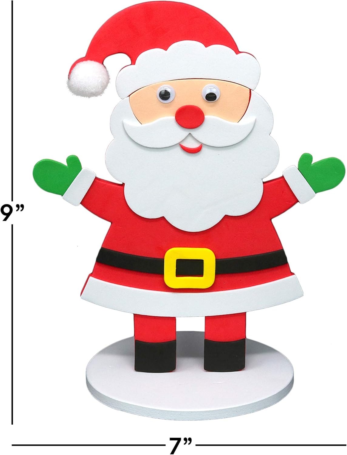 Amazon Com Big Mo S Toys Holiday Crafts Christmas Foam Arts N