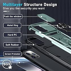 Janmitta Case for iPhone 16 Pro Phone Cover Built
