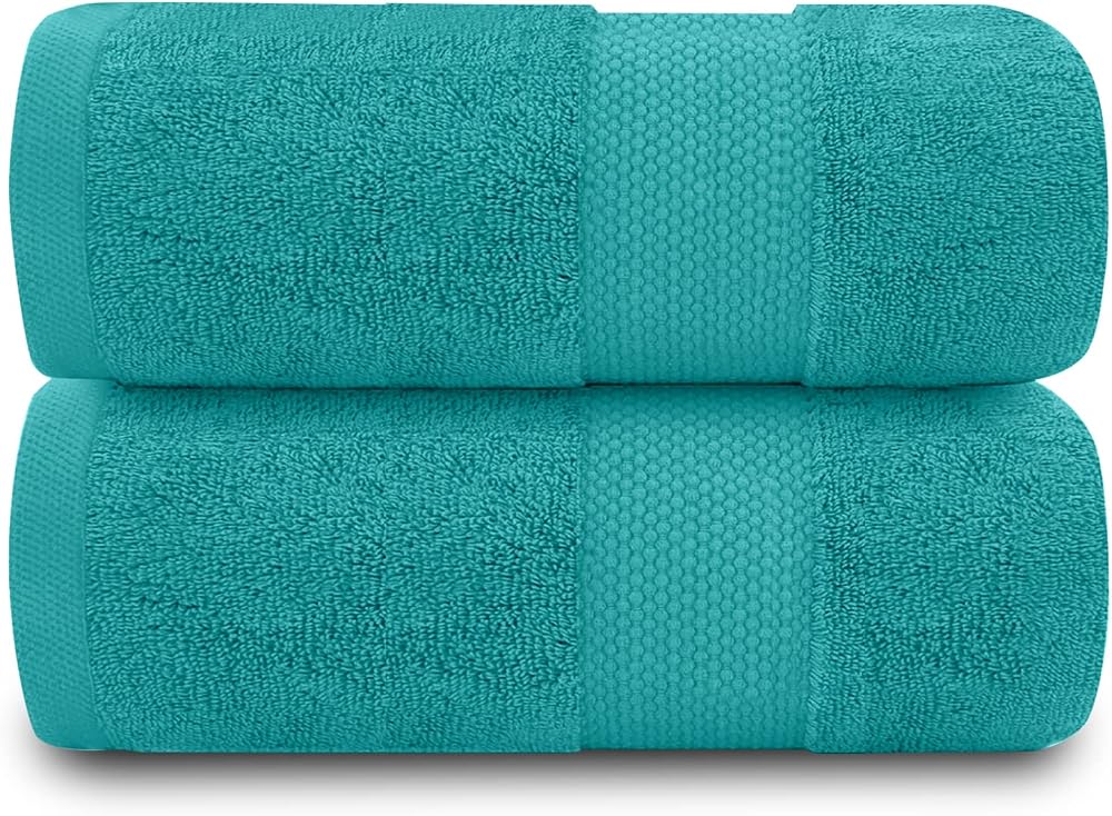 GC Gavetto Cavailia Fade Resistant Bath Towel 700 GSM 100% Cotton 2 Pack
