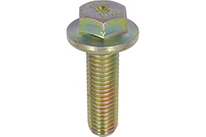 U-TURN FASTENERS, INC U-Turn - M12-1.75 x 40 mm Hex Flange Bolt Din 6921 10.9 Zinc Yellow (5 Pack)