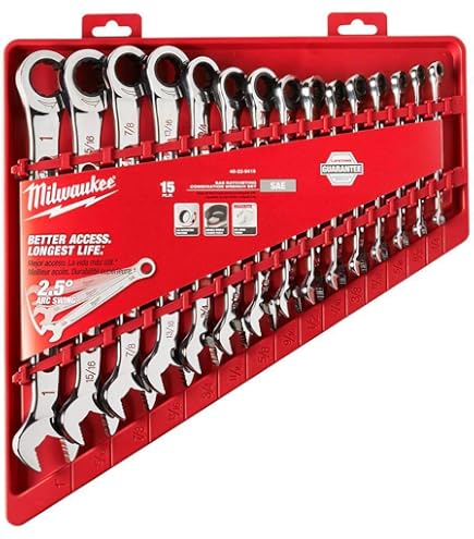 Amazon.com: Milwaukee 4932464943 1/4in Ratcheting Socket Set
