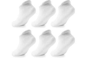 LA ACTIVE Non Slip Grip Ankle Boys and Girls Socks with Non Skid for Babies Toddlers and Kids Back to School