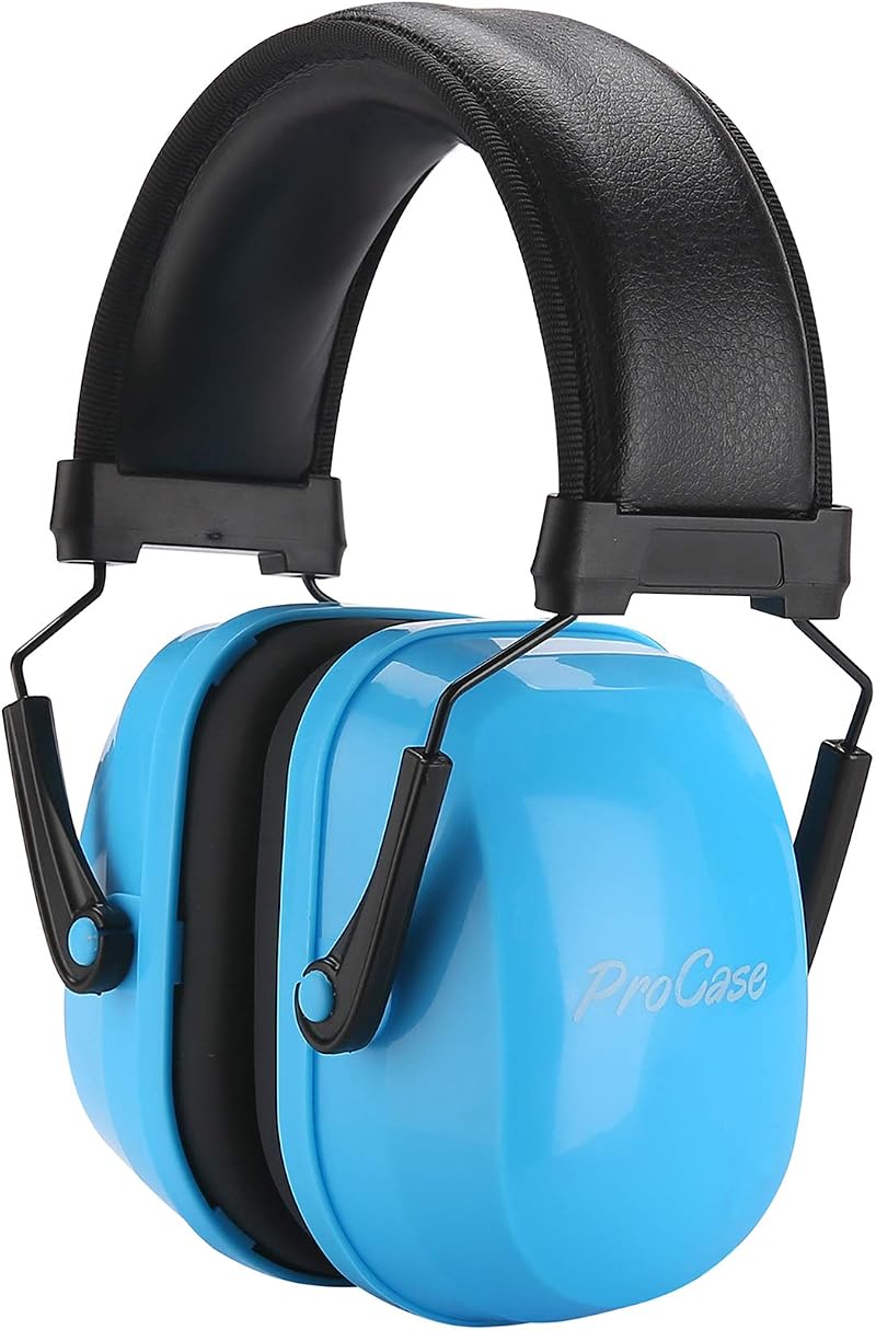 ProCase Kids Ear Defenders Noise Cancelling Headphones Blue SNR 26dB