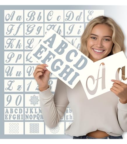 Extra Large Letter Stencils