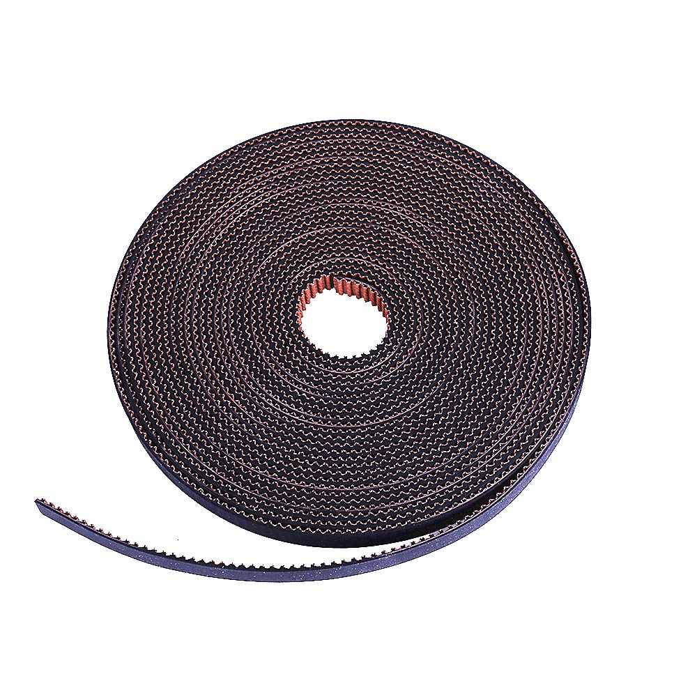 BZ 3D GT2 Timing Belt 6mm Width,Pitch 2mm,Upgrade Non-Slip Nylon Tooth Surface for 3D Printers.(10 Meters)