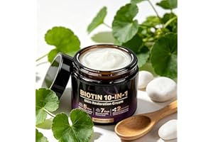 2026 New Biotin 10 in 1 Skin Restoration Cream, Biotin 10-in-1 Skin Restoration Cream, Moisturizing & Repair, Natural Collage