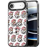 Rosarnnah for iPhone Air Case Cute - Durable Shockproof 6.6 ft Drop Impact Phone Case - Funny Milk Cow Ducky Design for iPhone 17 Air (6.5") Black