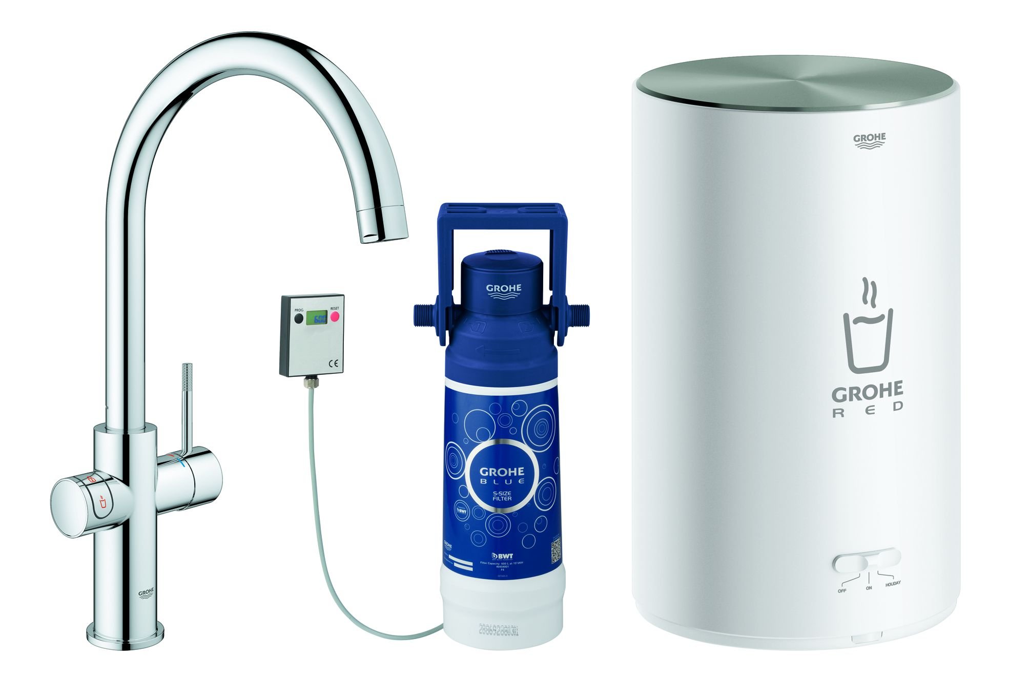 GROHE 30058001 | Red 2.0 Duo Tap | 4L Boiler