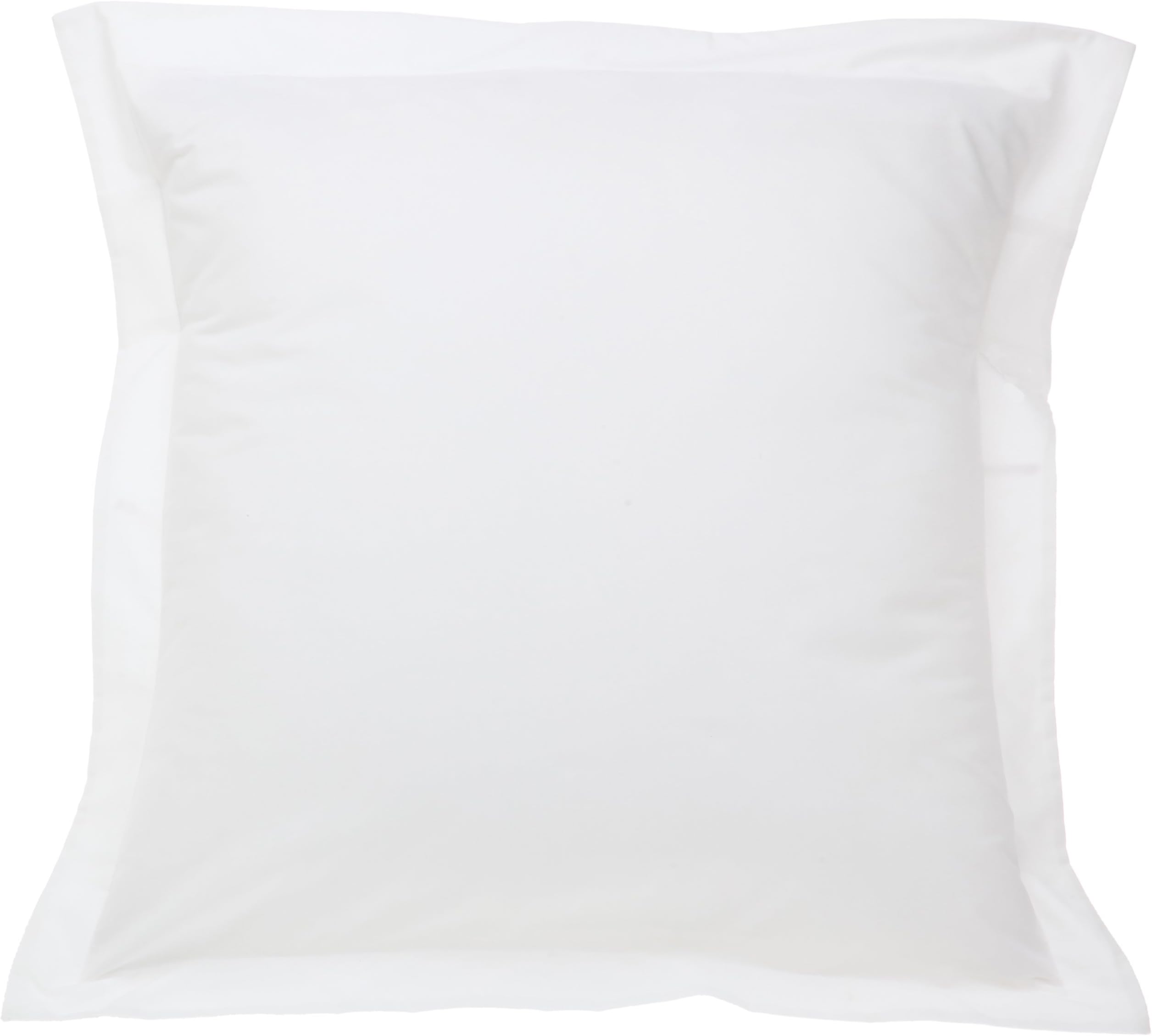 Tailored Euro Sham in White