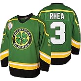 3 Ross The BOSS Rhea St John's Shamrocks Jerseys with EMHL Patch Hockey Jersey for Men
