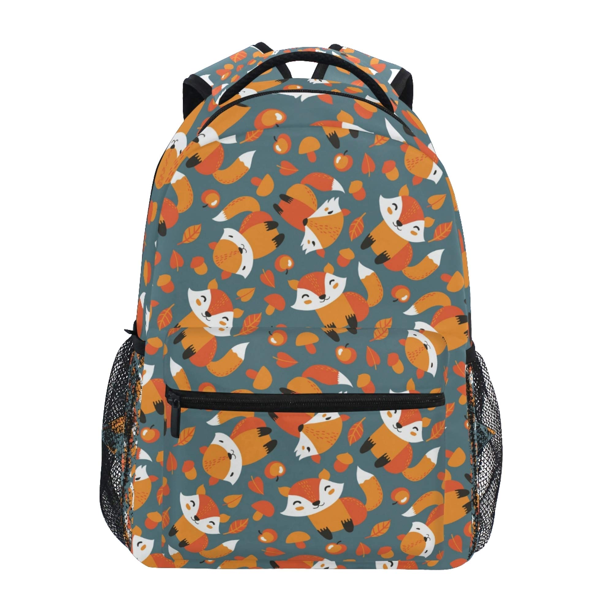 Children's Backpack, Schoolbag Cute Fox Large Capacity Students Bookbag Rucksack Knapsack for Boys Girls Adults Teen
