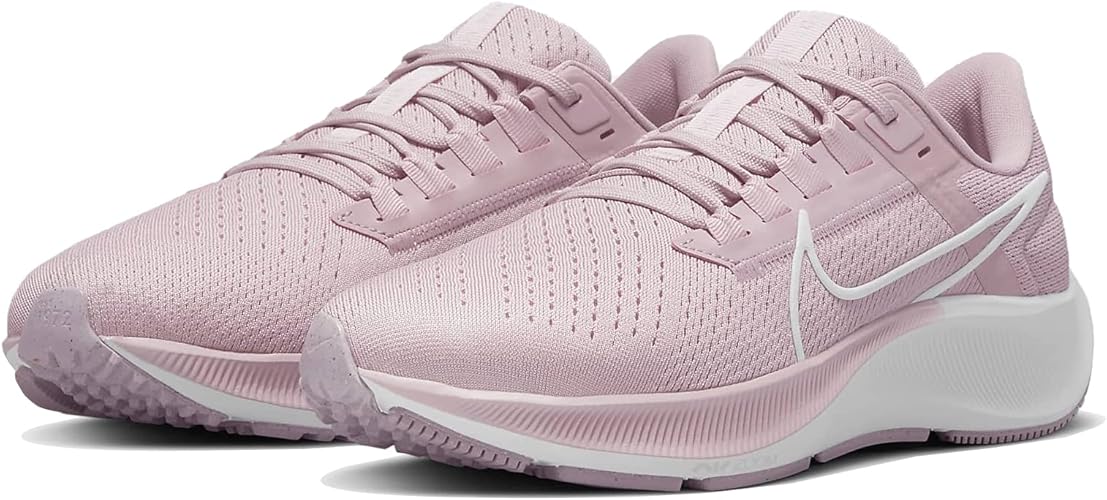 Amazon ナイキ エア ズーム ペガサス 38 W Air Zoom Pegasus 38 シャンペン ベアリーローズ アークティックピンク ホワイト Cw7358 601 日本国内正規品 Nike ナイキ スニーカー