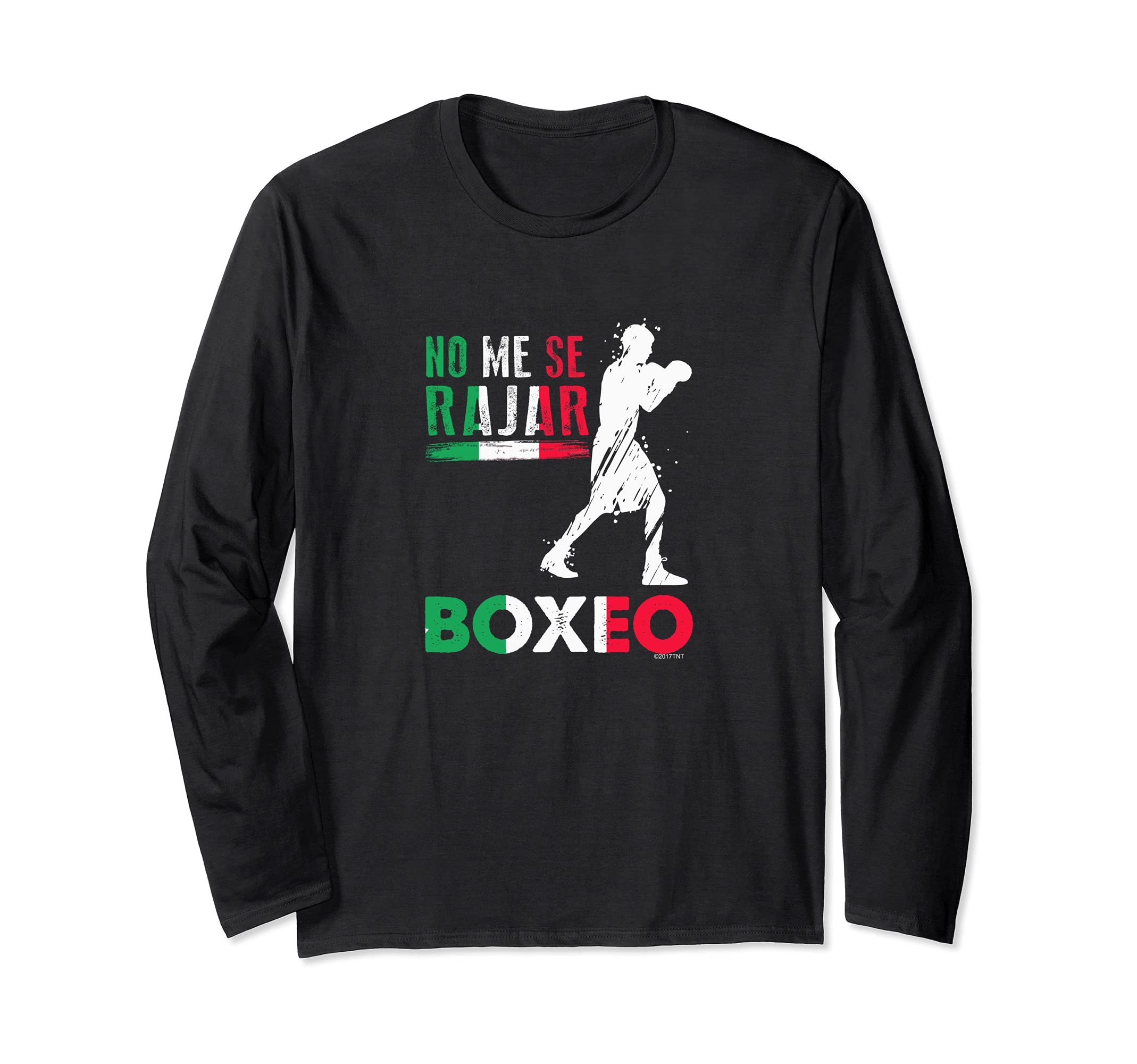 Mexico Boxing No Me Se Rajar Mexican Boxeo Pride Long Sleeve T-Shirt