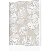 Qnhij Beach Photo Album 4x6 Hold 36 Photos, Gifts for Ocean Lovers, Preppy Beach Seashell Small Photo Album Picture Memory Book Keepsake for Family Baby Travel Vacation