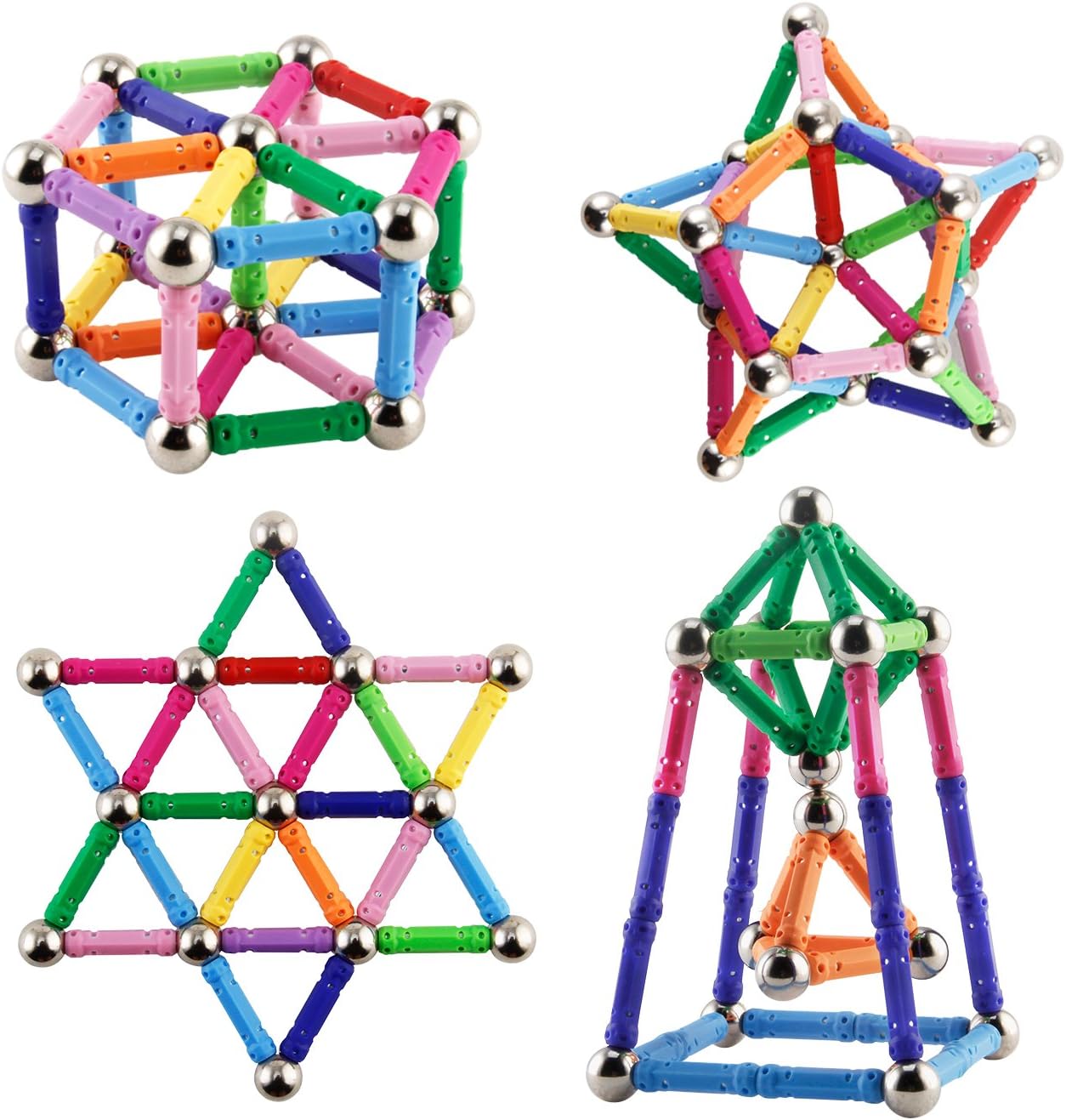 magnetic sticks building set
