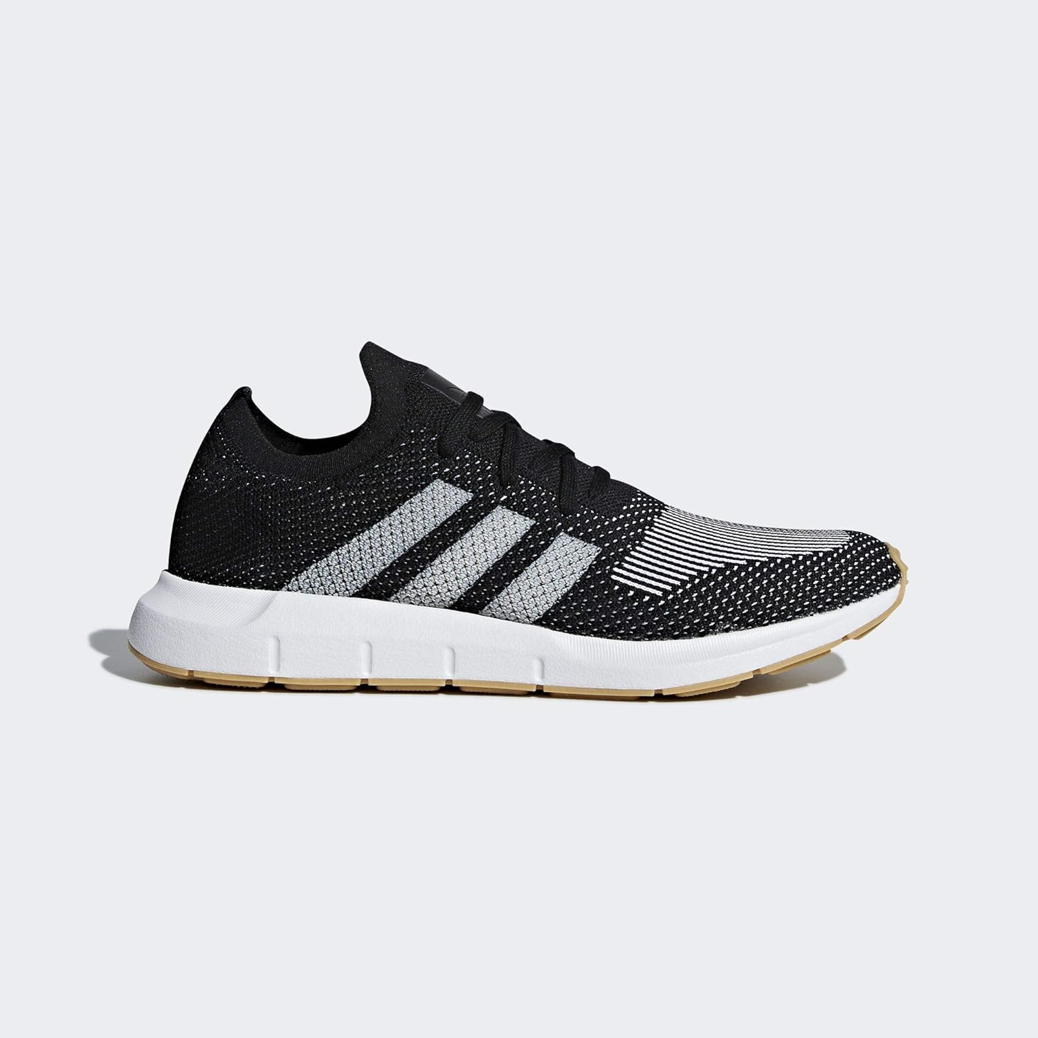 adidas originals swift run primeknit trainers in black