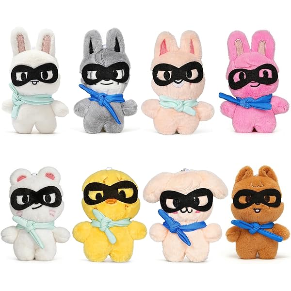 Amazon.com: RHEETADA 8 PCS Skzoo Keychains Pilots SKZ Plush