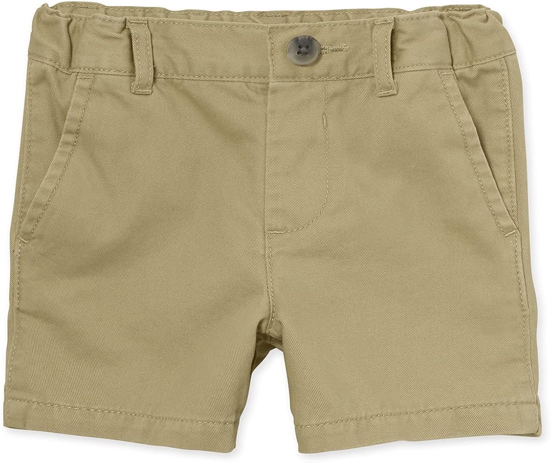 The Children's Place Baby Boys' Toddler Uniform Chino Shorts: Clothing