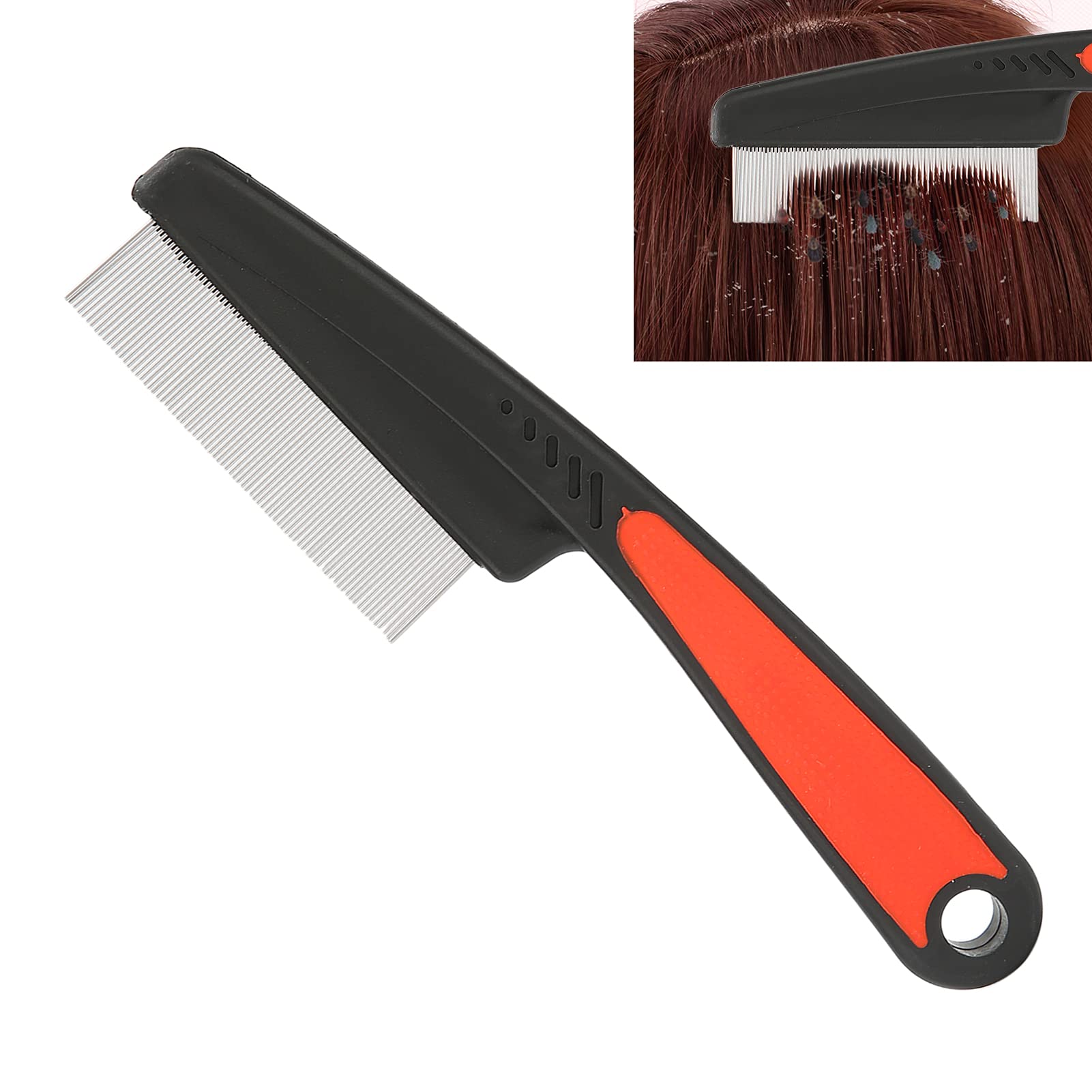 Lausinator Nit Comb - Extra Fine, Removes Lice Safely, Stainless Steel, For Babies, Children, Adults & Pets