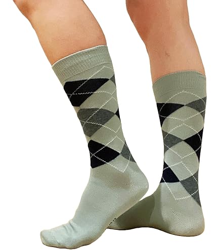 sage green mens dress socks Men's Mint Trouser Polka dot