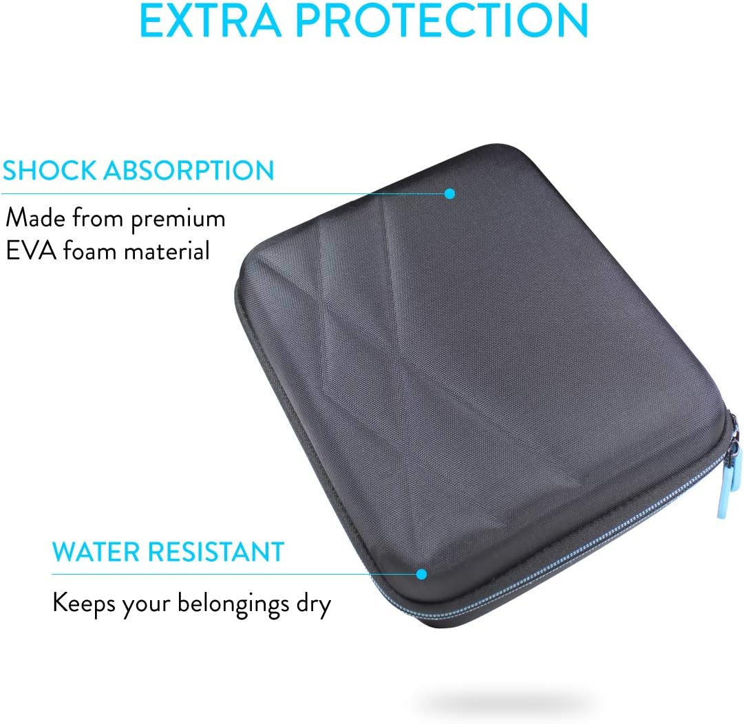 TUDIA EVA Empty Portable Hard Storage Carrying Travel Case for Mini Projector and Accessories [CASE ONLY, Device NOT Included] : Camera & Photo