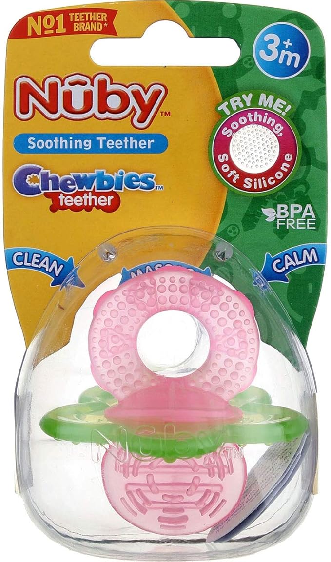 nuby teether chewbies