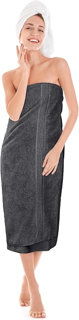 Utopia Towels Premium Jumbo Bath Sheet 90x180 cm 2 Pack Grey 100% Cotton view 8