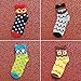 YSense Cute Animal Socks for Women 5 Pairs, Funny Dog Socks and Cool 100% Cotton Art Painting Cat Socks Women