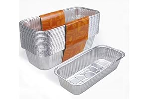 BBQMFG Grill Drip Pan Liners for Weber Summit & Genesis II Series, Weber Slate Series Griddle & SmokeFire Pellet Grill, 20 Pack, 3 lb, 11x5 Inches Drip Tray Equivalent Replacement for Weber 6498/6417